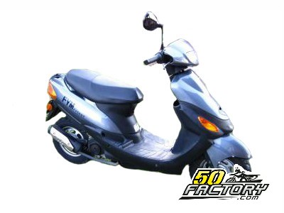 scooter 50cc Fym Strada Lujo 4T